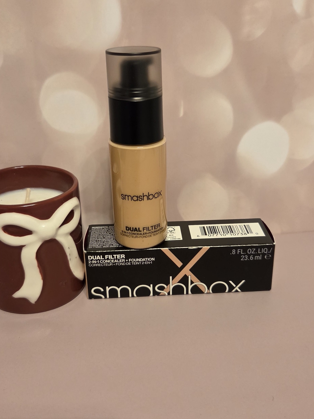 Smashbox Dual Filter 2‑in‑1 Concealer + Foundation Light 9 Warm